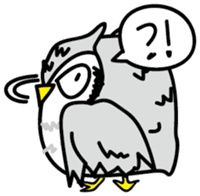 Owl Taro sticker #1468971
