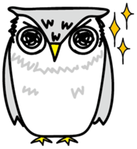 Owl Taro sticker #1468974