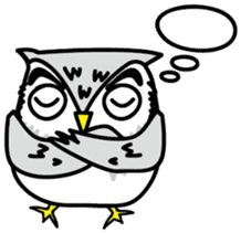 Owl Taro sticker #1468987