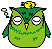 Owl Taro sticker #1468997