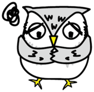 Owl Taro sticker #1469002