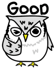 Owl Taro sticker #1469006