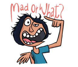 Chumbak Expressions sticker #1469086