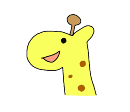 Lovely Giraffe sticker #1469208