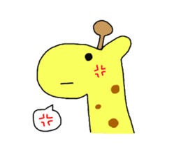 Lovely Giraffe sticker #1469214