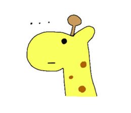 Lovely Giraffe sticker #1469219