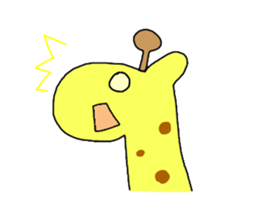 Lovely Giraffe sticker #1469220