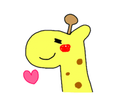 Lovely Giraffe sticker #1469221
