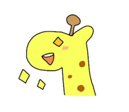 Lovely Giraffe sticker #1469222