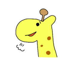 Lovely Giraffe sticker #1469226