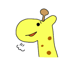 Lovely Giraffe sticker #1469226