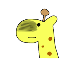 Lovely Giraffe sticker #1469235