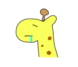 Lovely Giraffe sticker #1469239