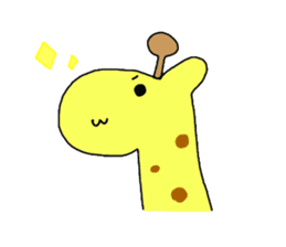 Lovely Giraffe sticker #1469245