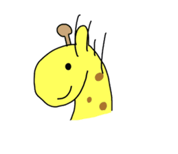 Lovely Giraffe sticker #1469247