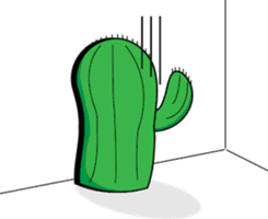 oh cool Cactus sticker #1469270