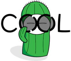 oh cool Cactus sticker #1469282