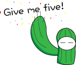 oh cool Cactus sticker #1469283