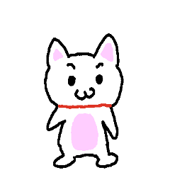 Everyday sticker of cat