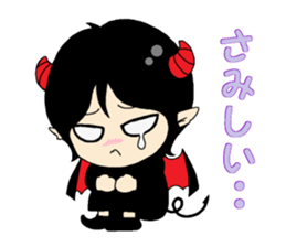 An angel and a devilkin sticker #1469572