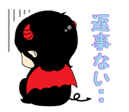 An angel and a devilkin sticker #1469578