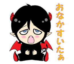 An angel and a devilkin sticker #1469580