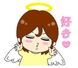 An angel and a devilkin sticker #1469582