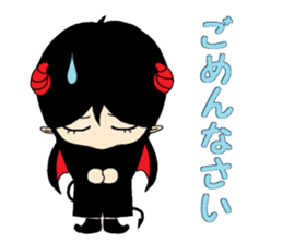 An angel and a devilkin sticker #1469602