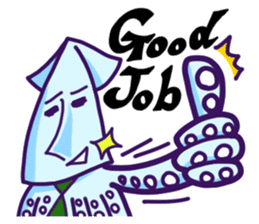 "IKAO & TAKOMI"Kawaii! Squid and Octopus sticker #1471937