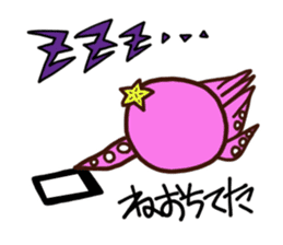 "IKAO & TAKOMI"Kawaii! Squid and Octopus sticker #1471955