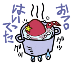 "IKAO & TAKOMI"Kawaii! Squid and Octopus sticker #1471966