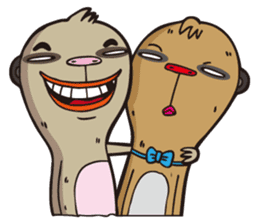 0.5mm Meerkat sticker #1472809