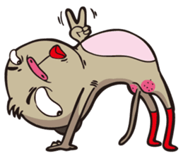 0.5mm Meerkat sticker #1472811