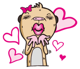 0.5mm Meerkat sticker #1472813