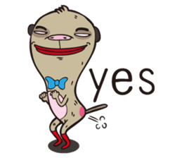 0.5mm Meerkat sticker #1472816