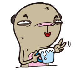 0.5mm Meerkat sticker #1472817