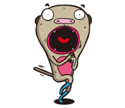 0.5mm Meerkat sticker #1472819