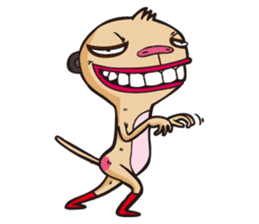 0.5mm Meerkat sticker #1472823
