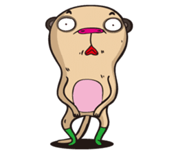 0.5mm Meerkat sticker #1472829