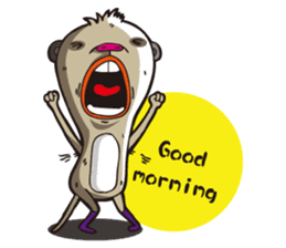 0.5mm Meerkat sticker #1472831