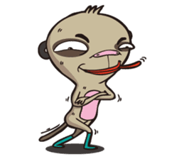 0.5mm Meerkat sticker #1472833