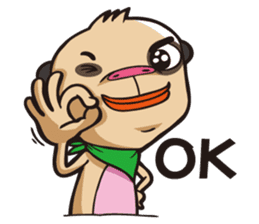 0.5mm Meerkat sticker #1472839