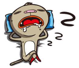 0.5mm Meerkat sticker #1472840