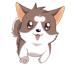 Cocoa Siberian Husky Vol.1 sticker #1473210