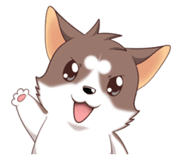 Cocoa Siberian Husky Vol.1 sticker #1473212