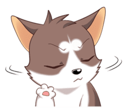 Cocoa Siberian Husky Vol.1 sticker #1473215