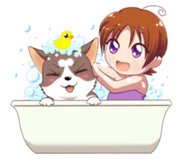 Cocoa Siberian Husky Vol.1 sticker #1473225