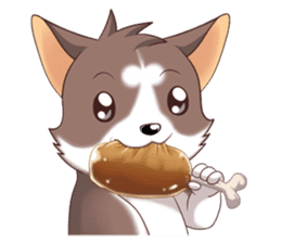 Cocoa Siberian Husky Vol.1 sticker #1473233