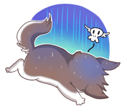 Cocoa Siberian Husky Vol.1 sticker #1473236