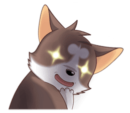 Cocoa Siberian Husky Vol.1 sticker #1473241